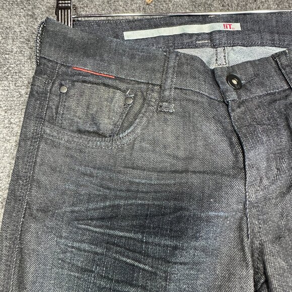 !iT Jeans Womens 25 Curvy Slim Boot Cotton Stretch Pockets Dark Wash - Picture 4 of 9